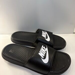Nike Black Slide Sandals
